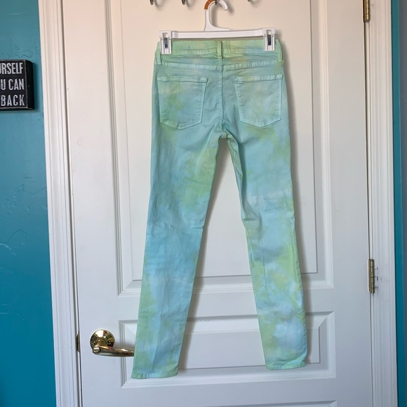 FRAME | Denim Custom Tie Dyed Crop Jeans NWT - Picture 6 of 11